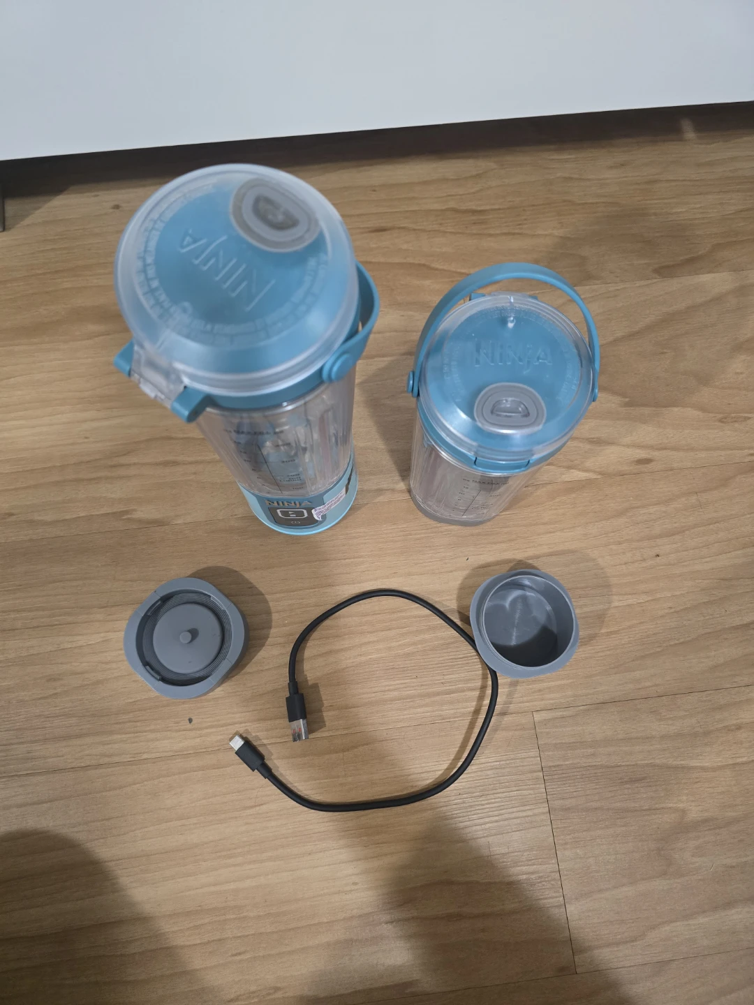 Ninja Blender with Leak-Proof Lid, Blue - photo 2