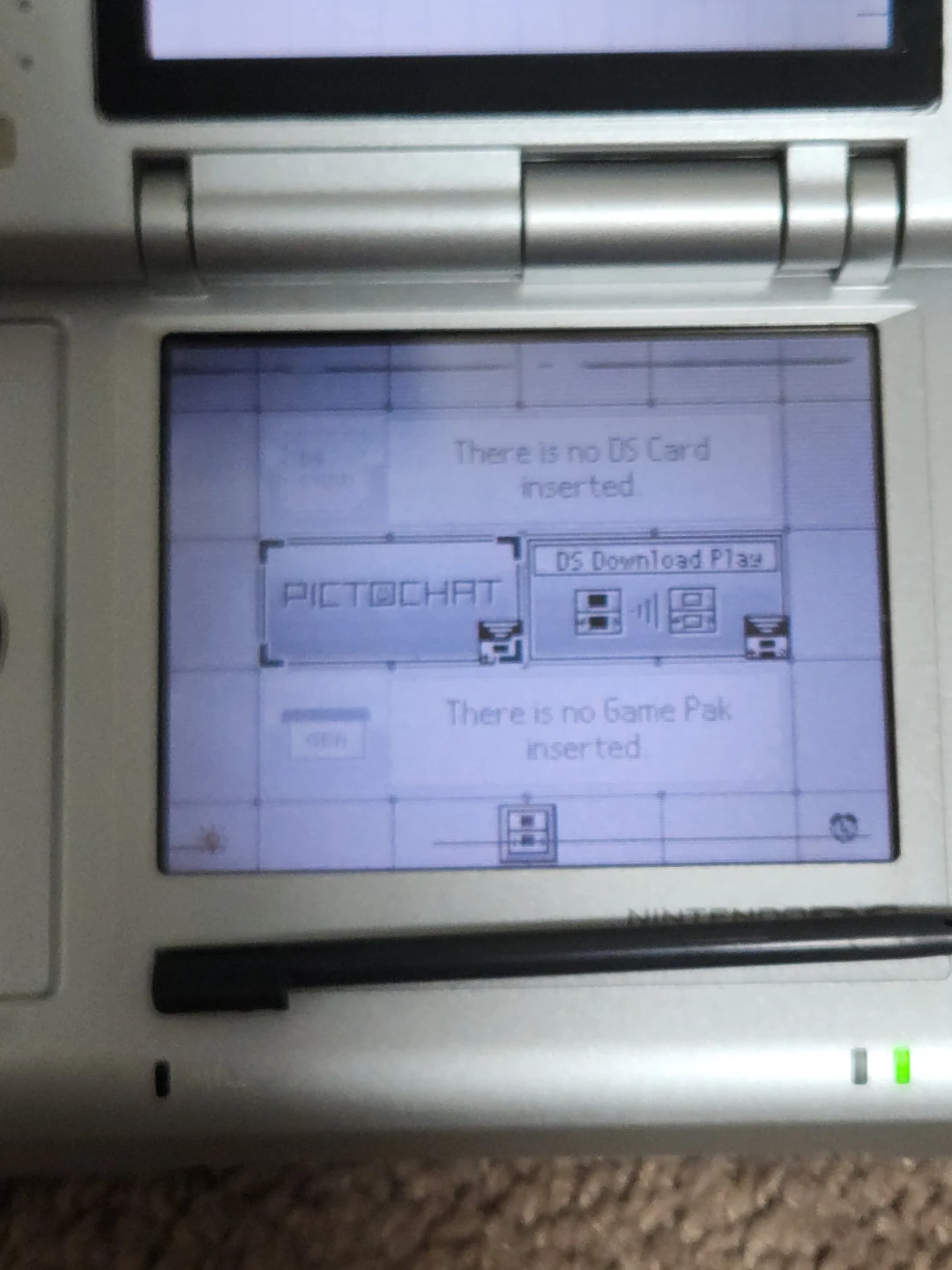 Nintendo DS Original Console Silver - photo 4