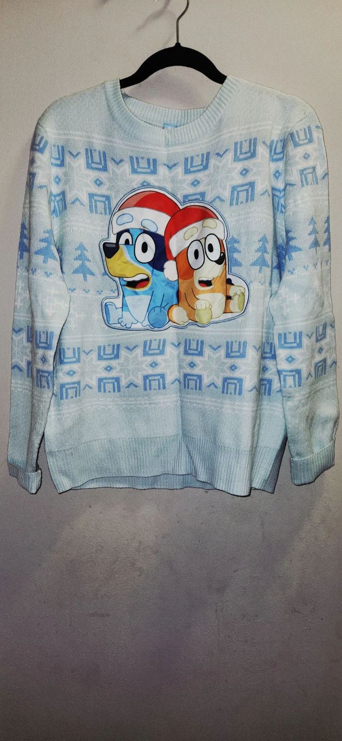 NWTG Bluey Holiday sweaters Size M