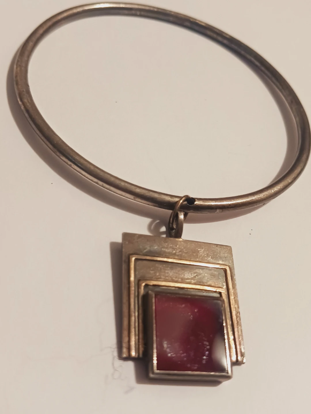 M&J SAVITT STERLING 14 KARAT GOLD PENDANT BRACELET - photo 2