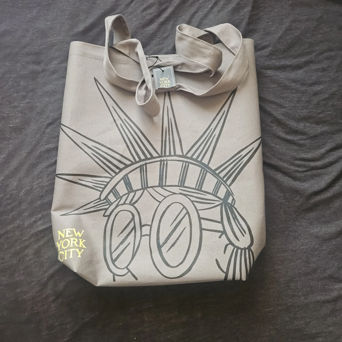 Starbucks Statue of Liberty Canvas Tote NYC Collection