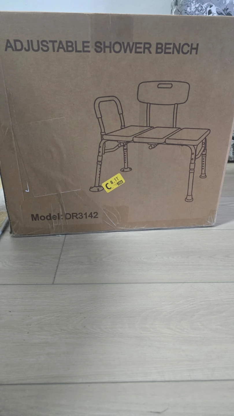Careboda Adjustable Bathtub Transfer Bench - Model DR3142 - photo 5