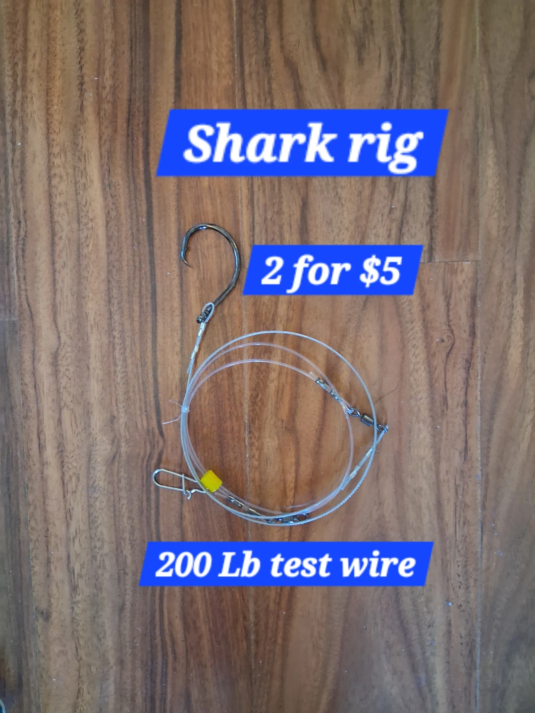 2 Shark Fishing Rigs