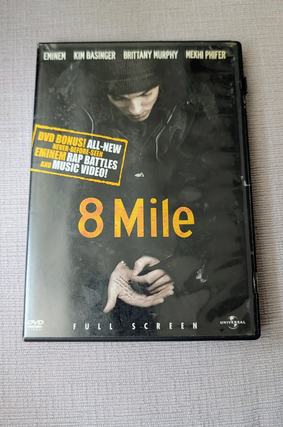 8 Mile DVD Full Screen Movie