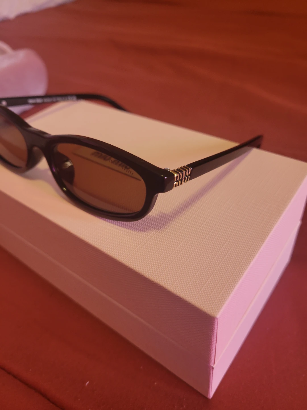 Miu Miu Sunglasses with Case and Box - photo 4