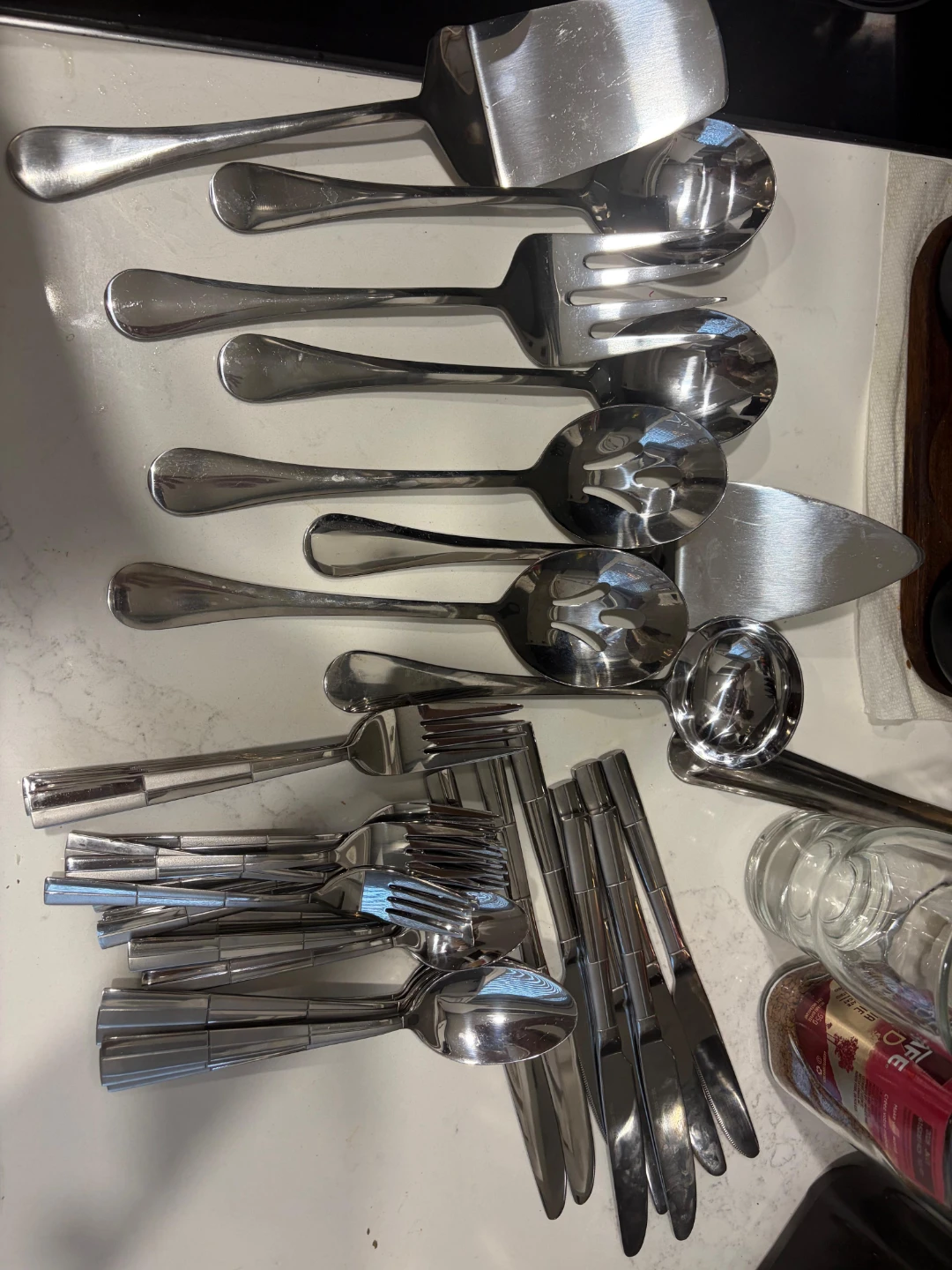 Stokes Matrix Mirror Flatware Set* 8 - photo 2