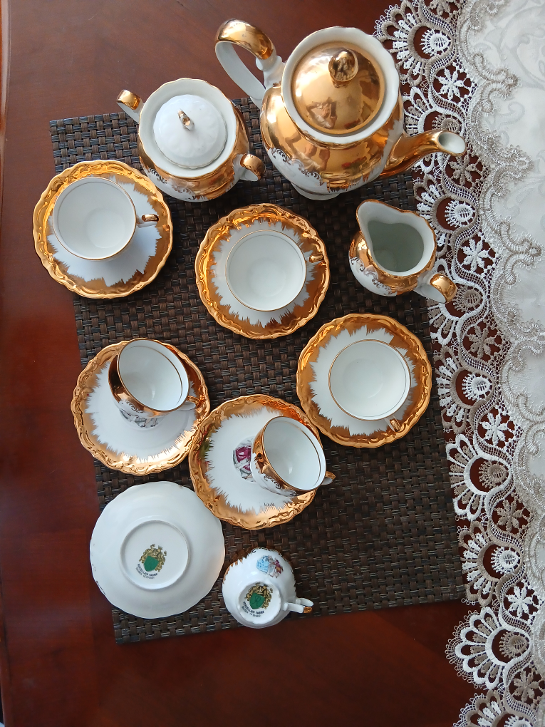 Porzellan Fabrik Bavaria Germany Tea Set - photo 2