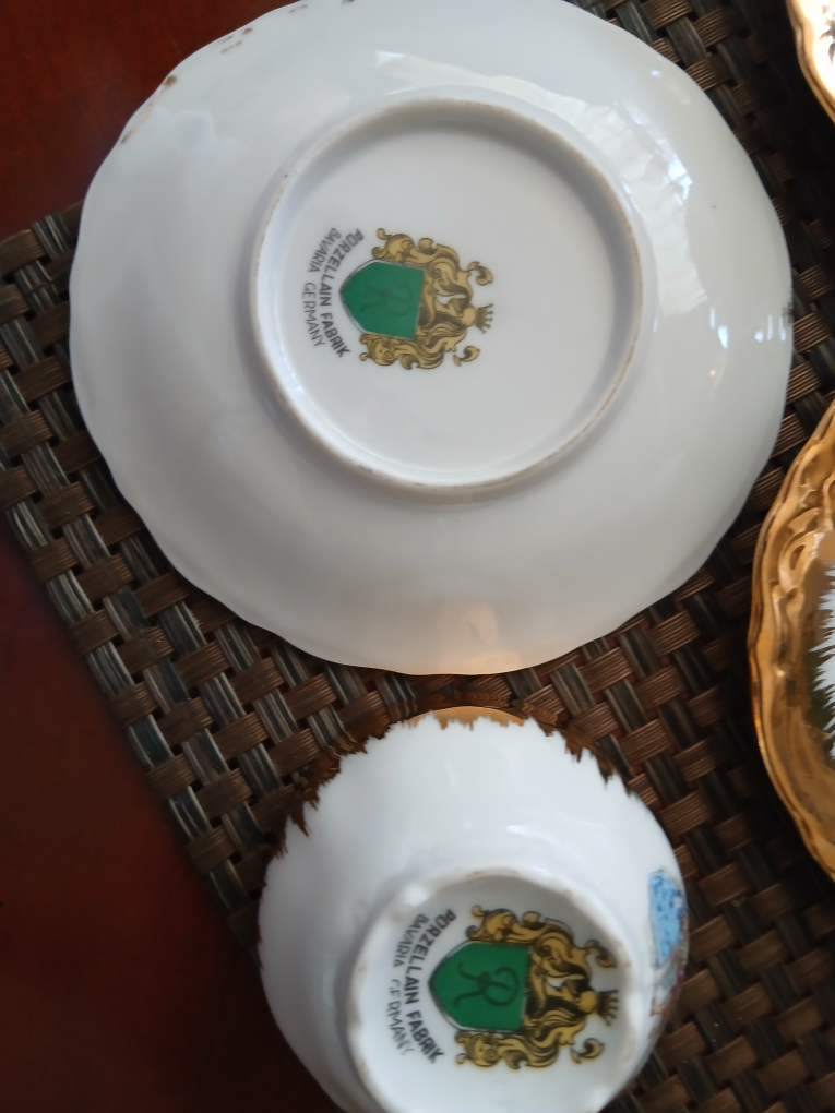 Porzellan Fabrik Bavaria Germany Tea Set - photo 3
