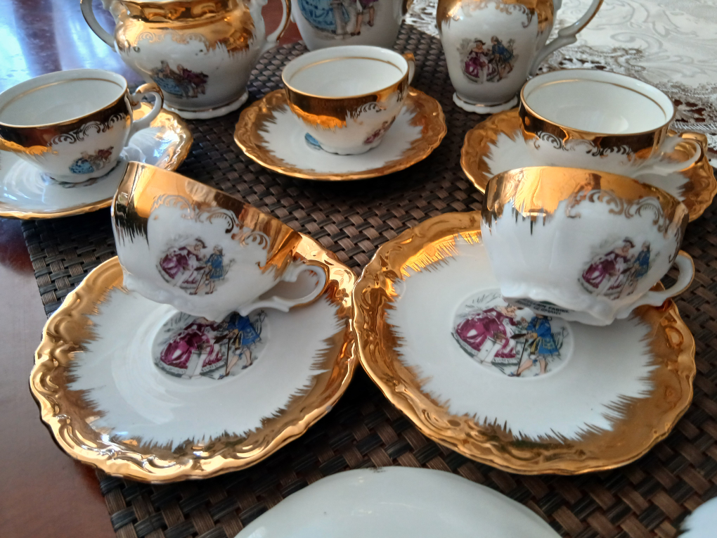 Porzellan Fabrik Bavaria Germany Tea Set - photo 5