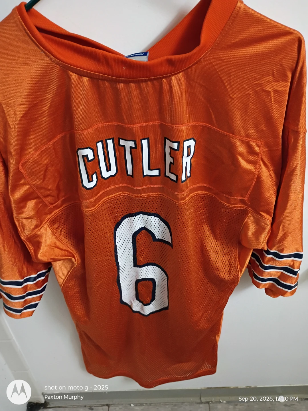 Reebok NFL Jay Cutler Chicago Bears Jersey - photo 2