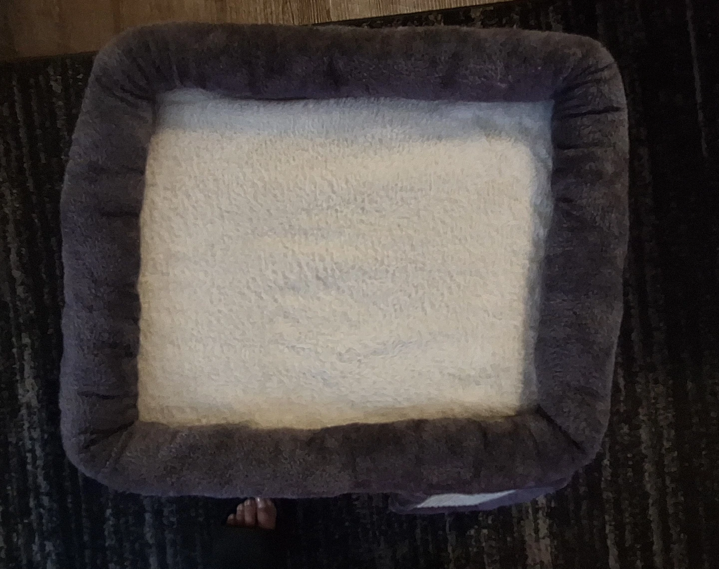 Dark Grey Plush Cat Condo with Scratching Post - photo 5