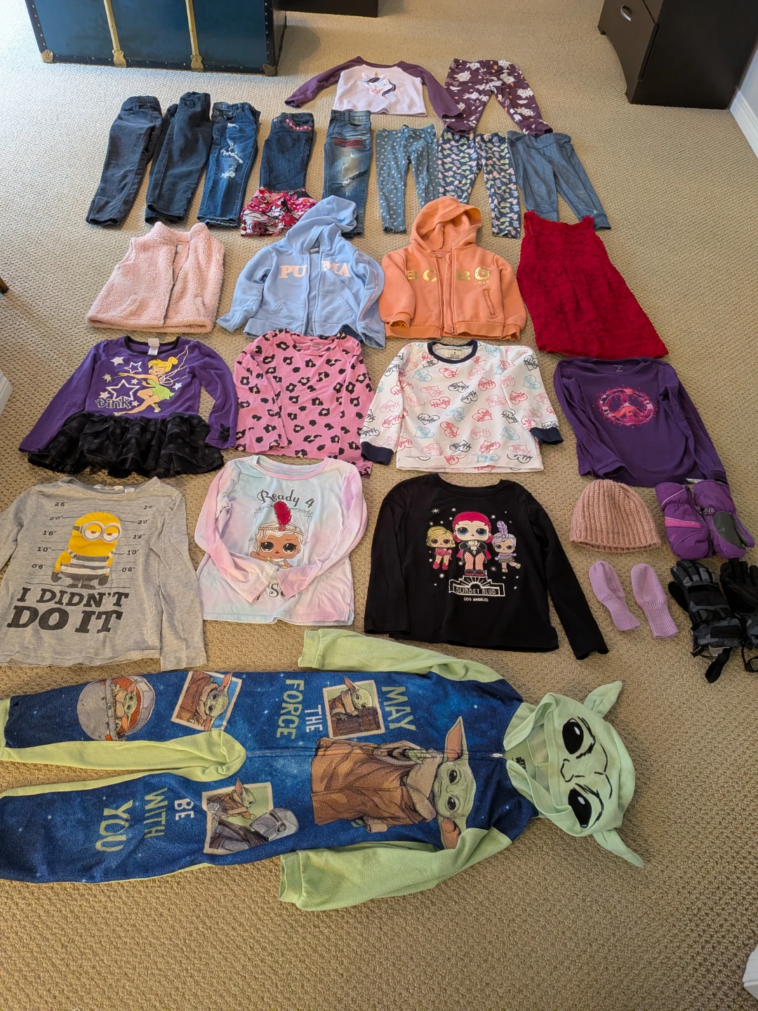 Girl clothing lot size 6/7
