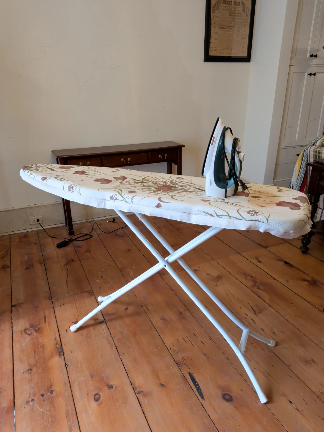 Sunbeam Ironing Board and Iron