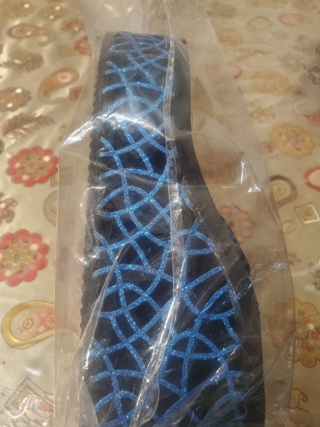 New black and blue platform sandals - photo 2