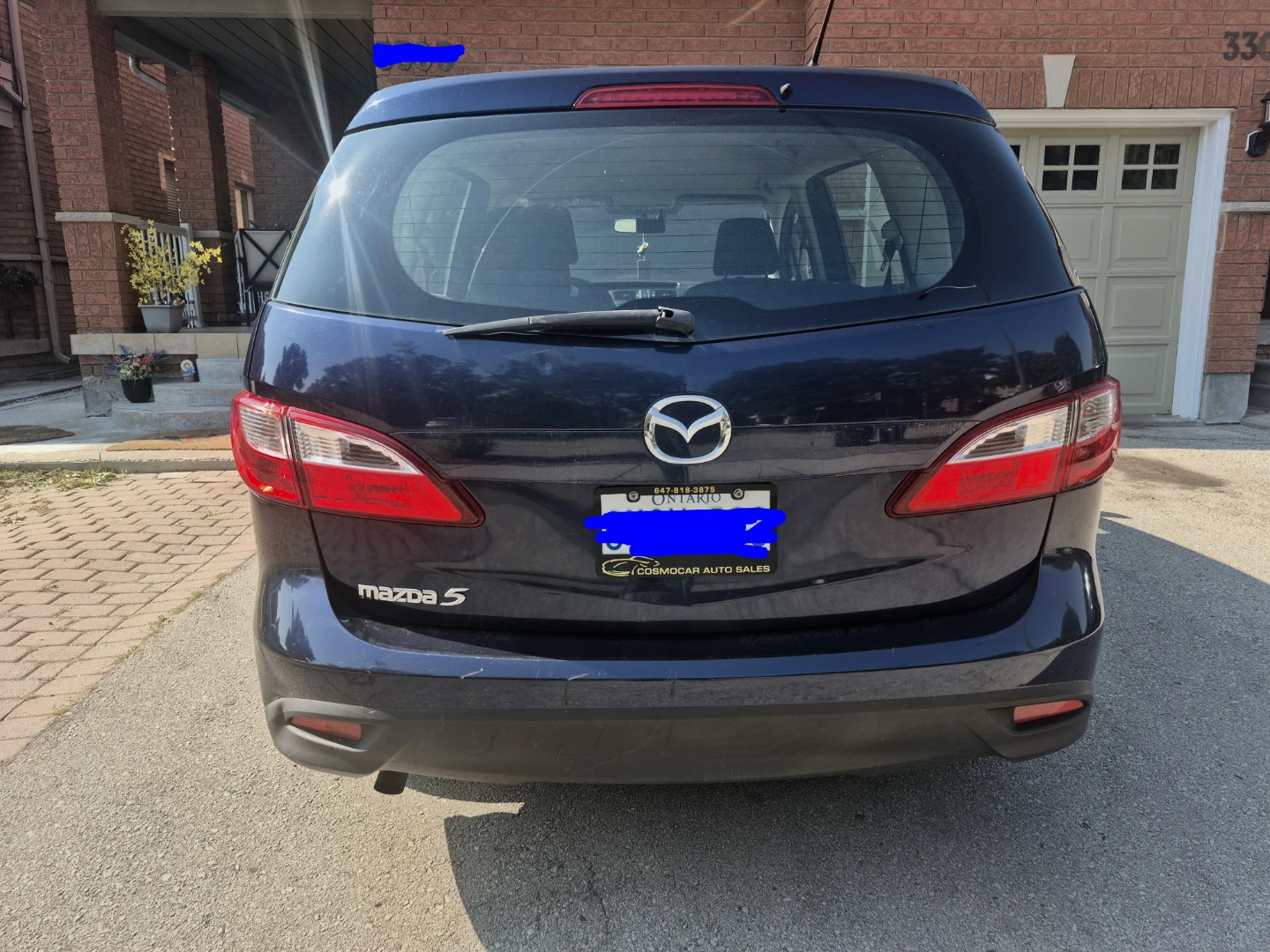 2012 Mazda 5 Blue Seven passenger seating - photo 2