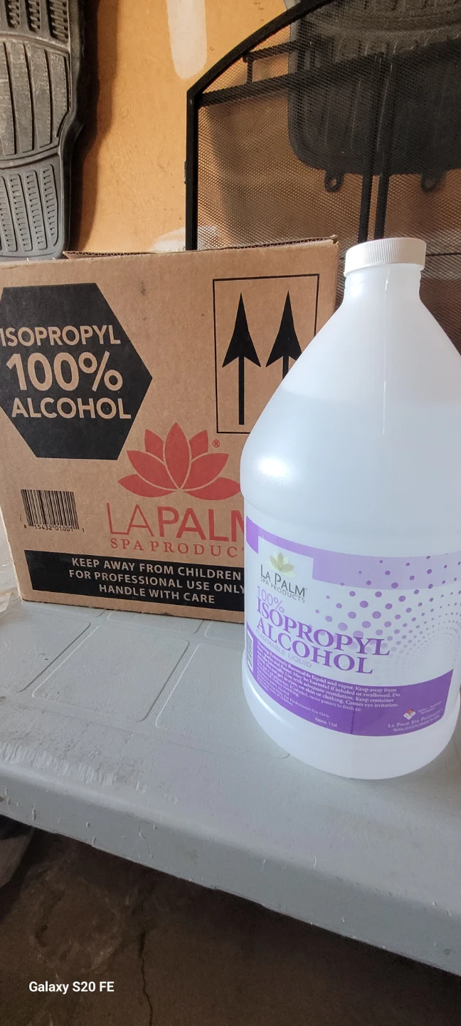 La Palm 100% Isopropyl Alcohol 1 Gallon