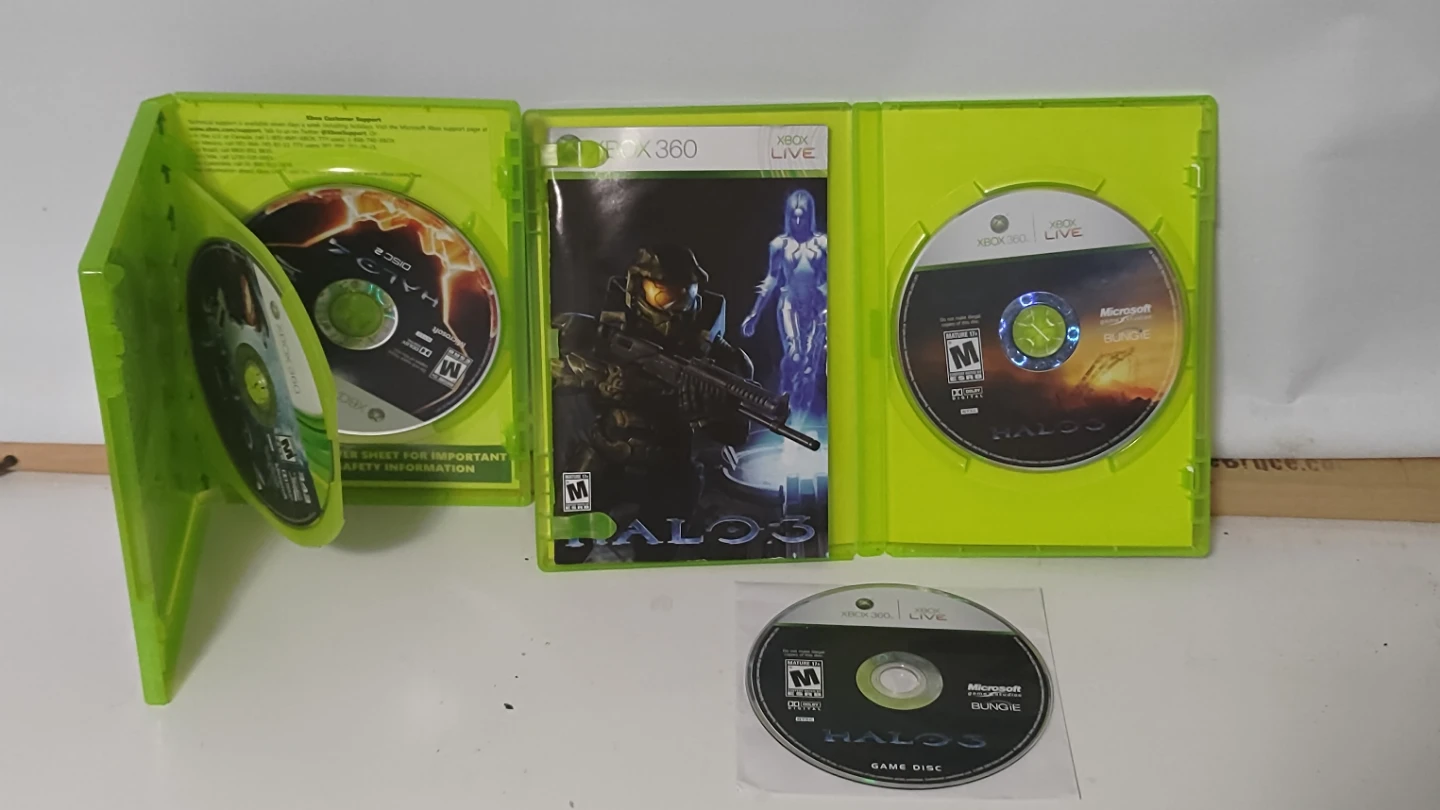 Halo 3 and Halo 4 Xbox 360 Games - photo 2
