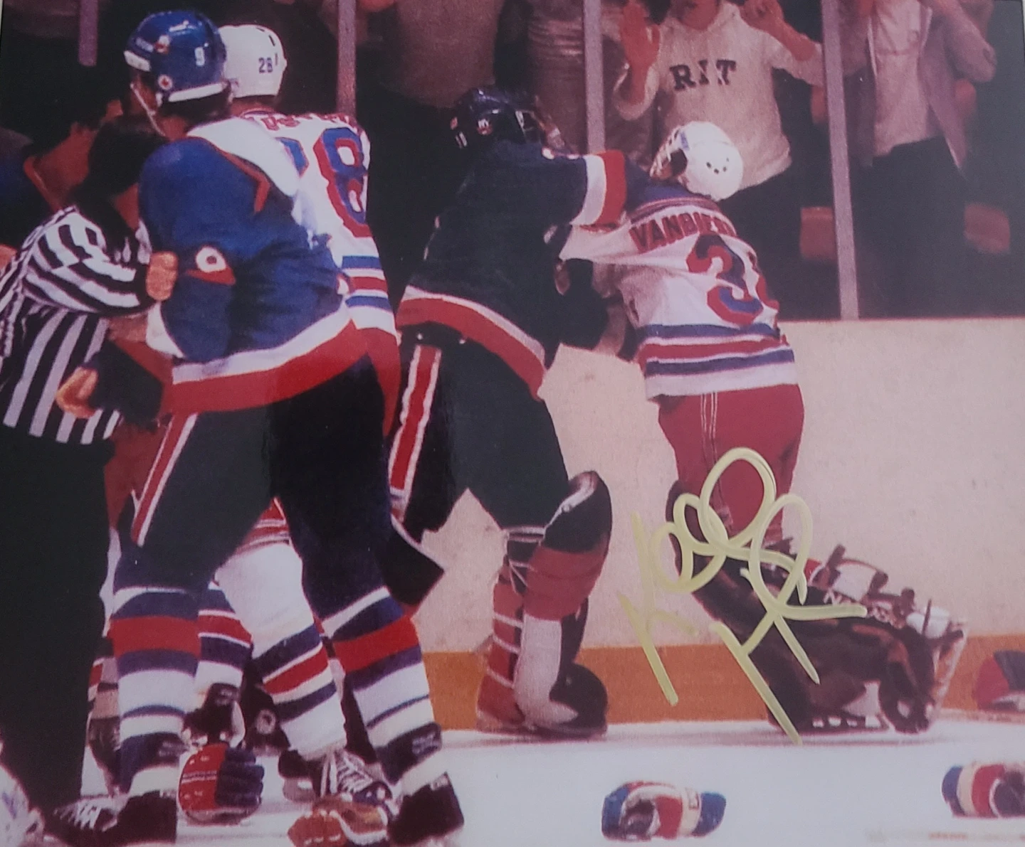 New York Rangers Autographed Legends 8x10 Photos With COA'S - photo 4