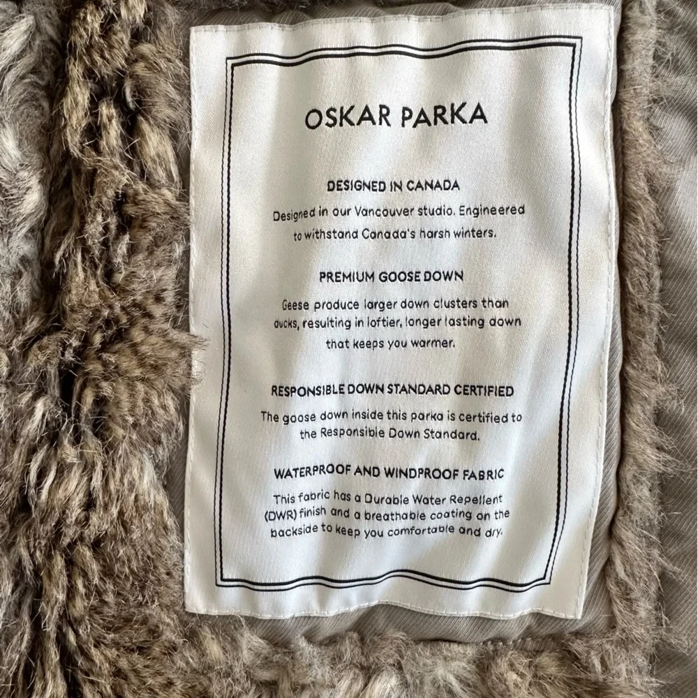 Babaton Oskar Parka Jacket Beige - S - photo 3
