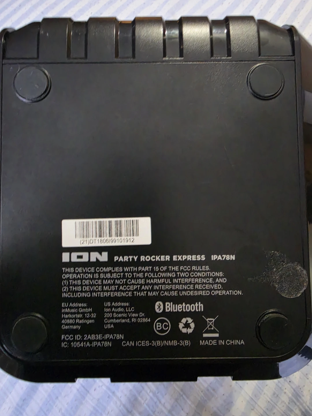 ION Party Rocker Express Portable Speaker - photo 5