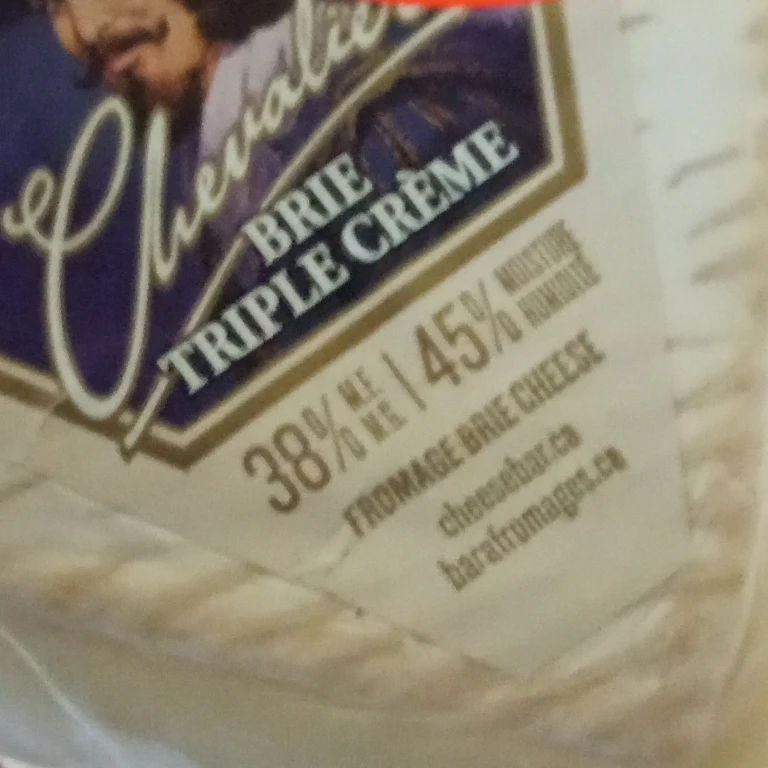 Chevalier Brie Triple Crème Cheese Quarters