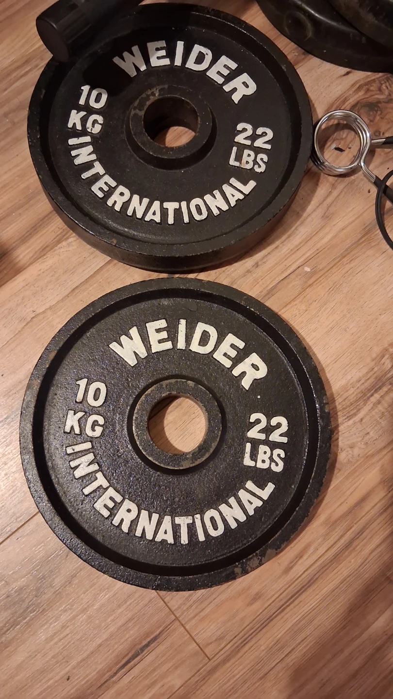 Weider 10kg/22lbs Weight Plates