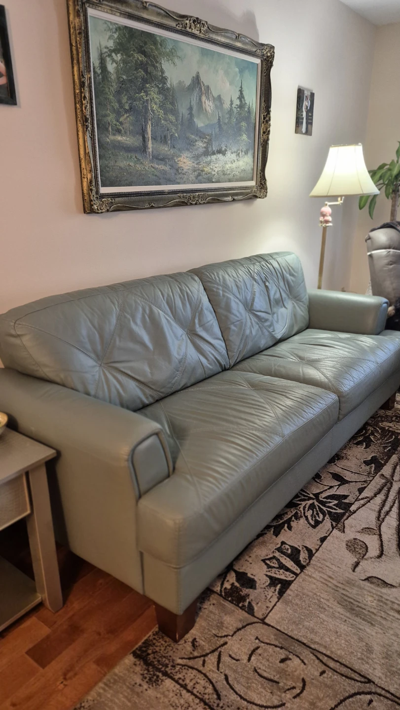 Chateau d'Ax leather sofa 🏈 - photo 2