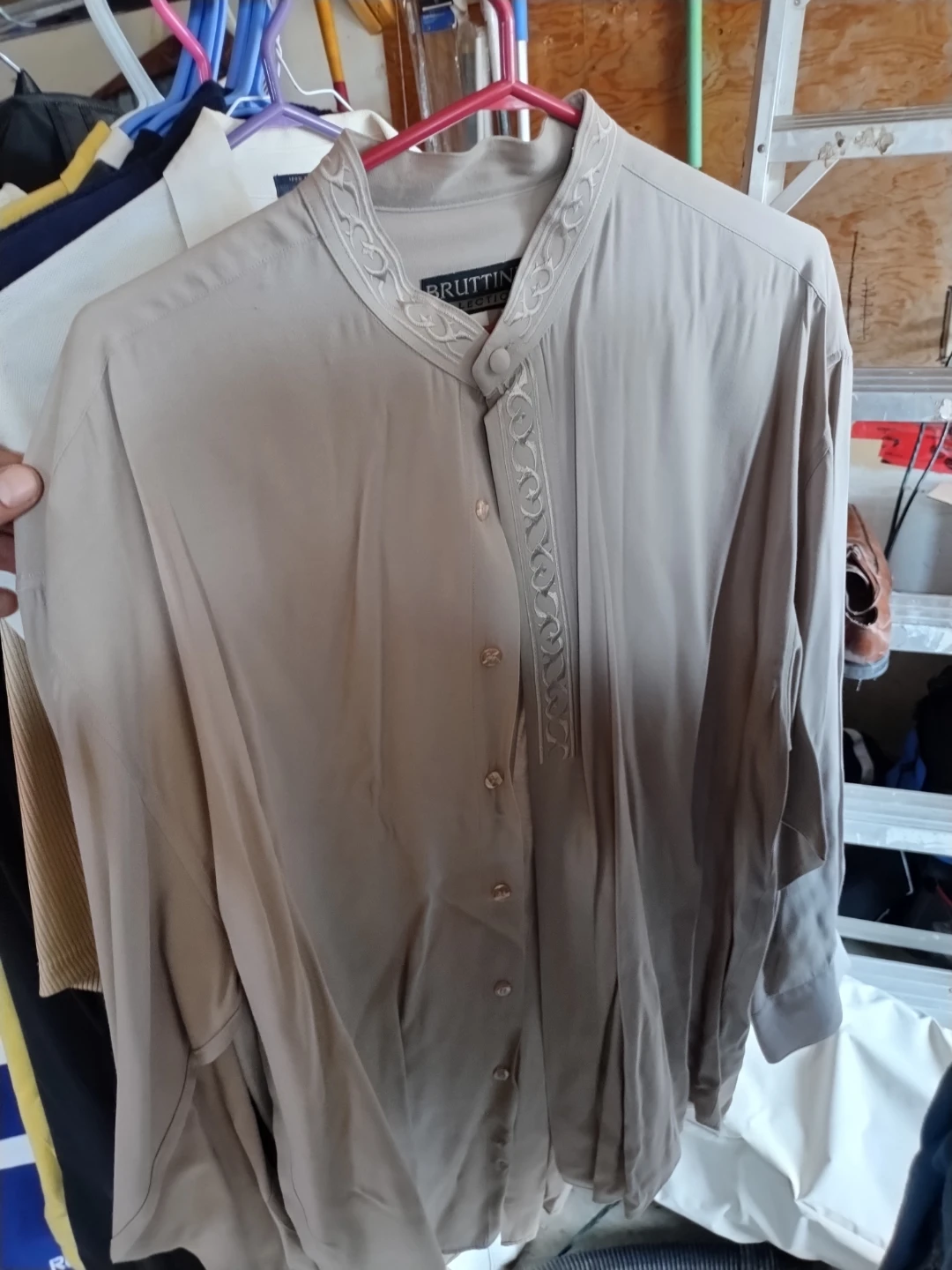 Bruttini Collection Beige Dress Shirt