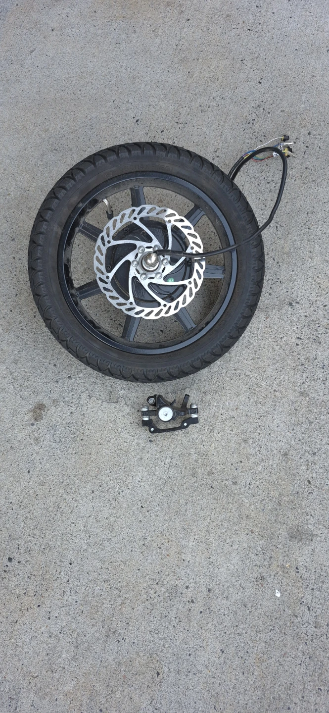 Rear wheel for jetson bolt 14"