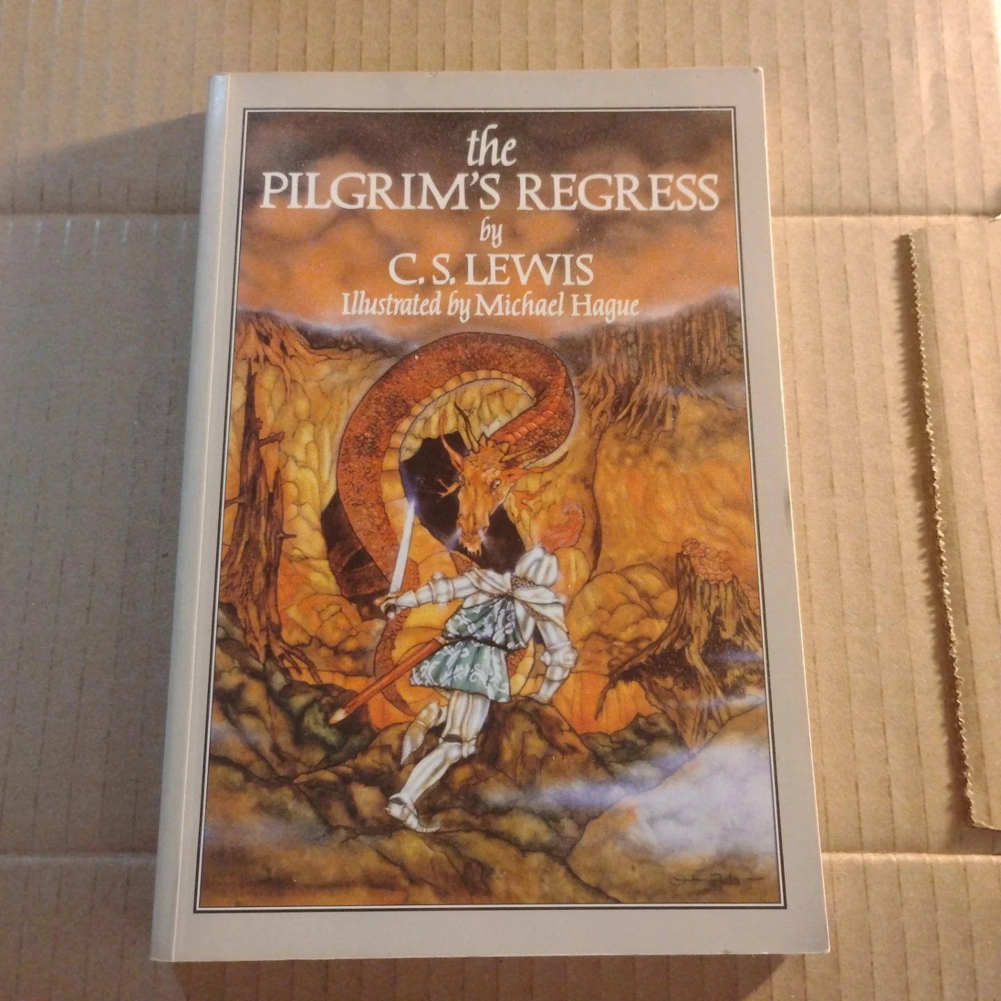The Pilgrim's Regress by C.S. Lewis Hardcover Book