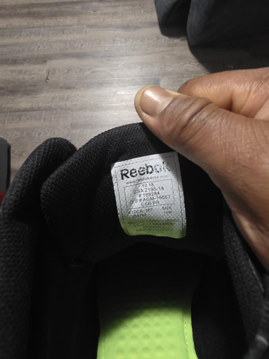 Reebok Men's Work Boots Size 14W - photo 3