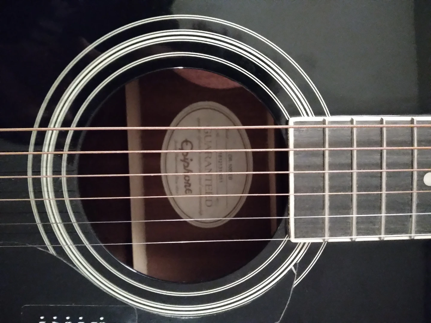 Epiphone DR-100 EB Acoustic Guitar - photo 2