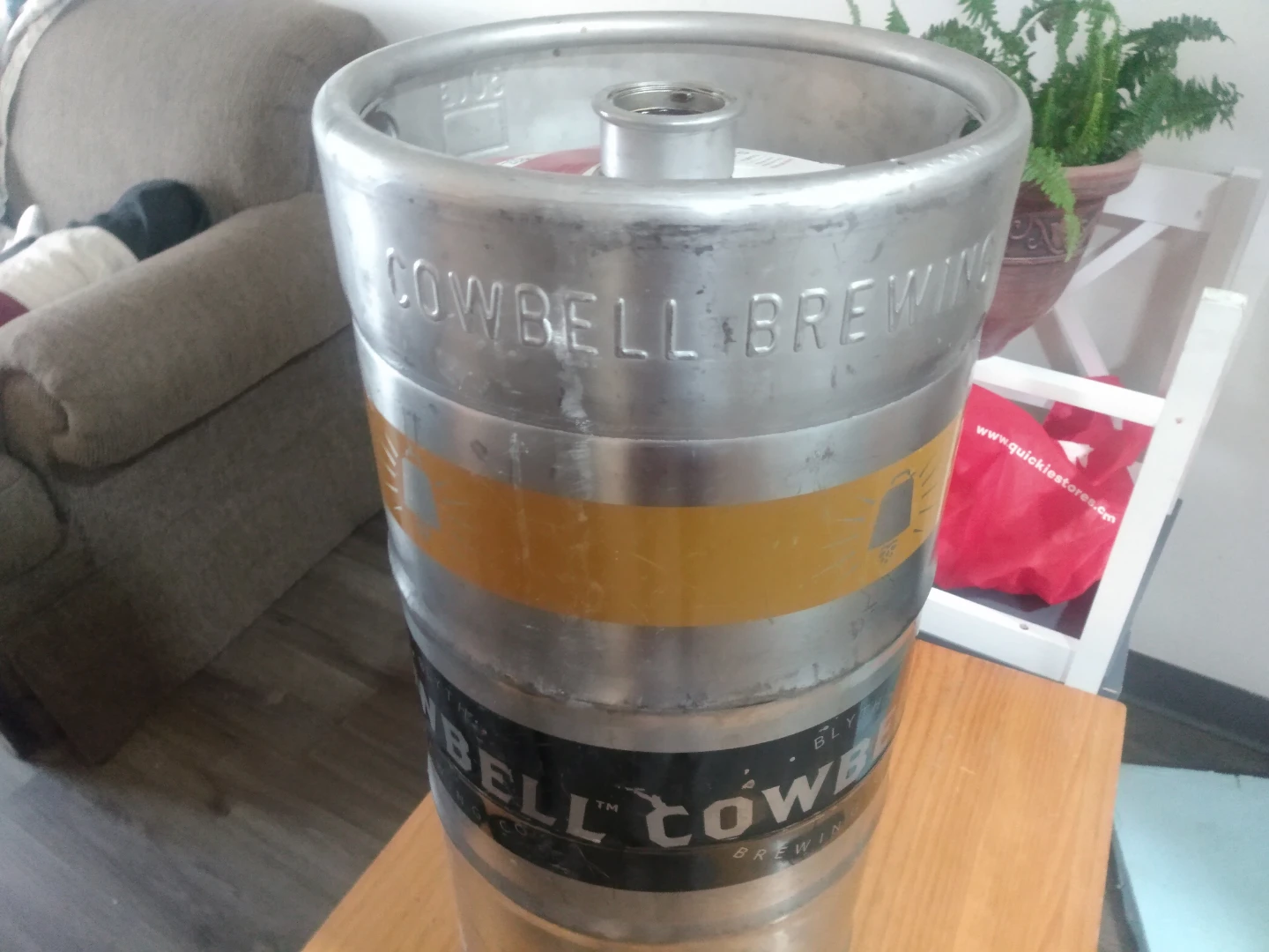 Cowbell Brewing Bobcat Red Ale Keg - photo 3