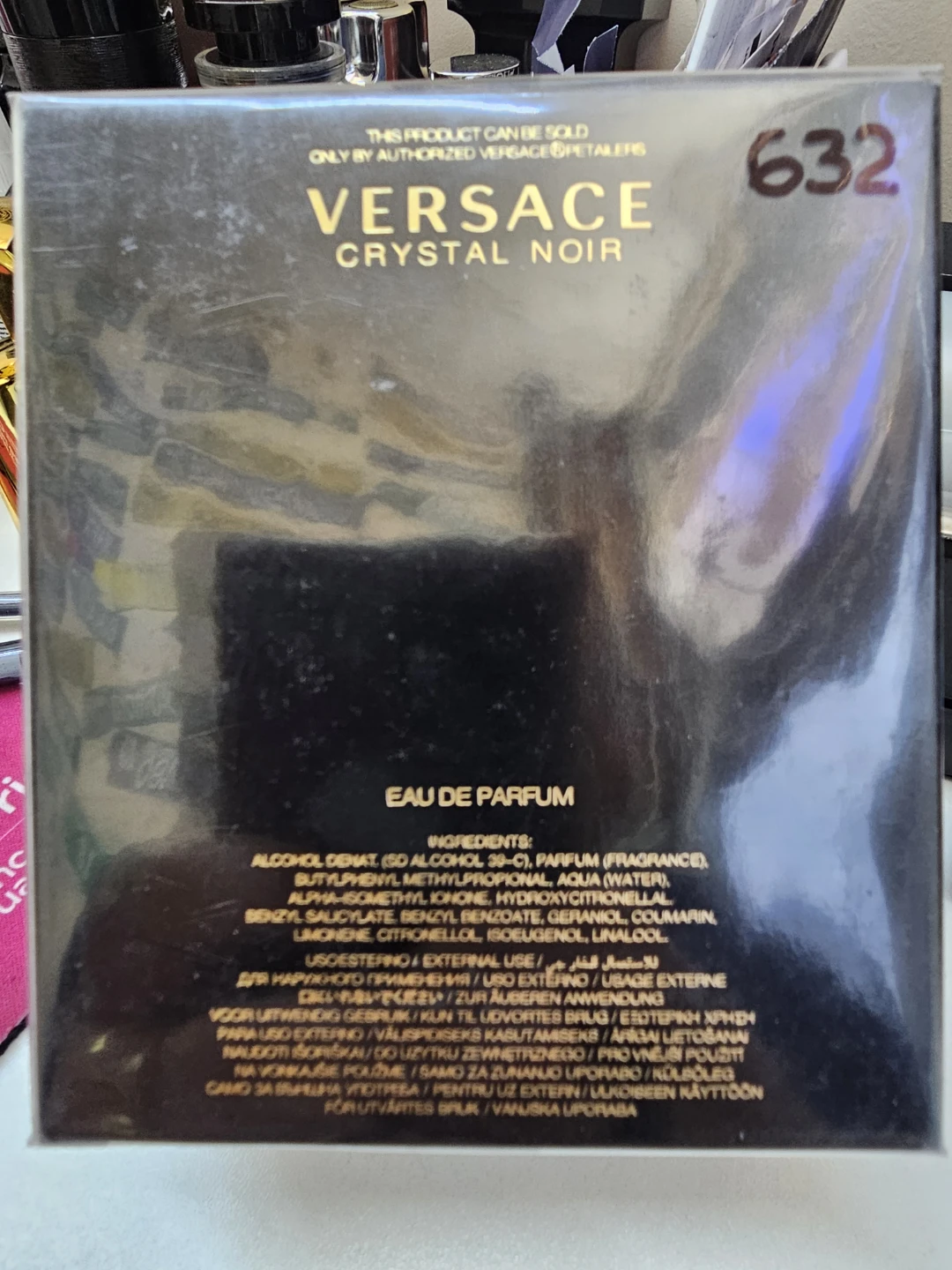 Versace Crystal Noir Eau de Parfum 90ml - photo 2
