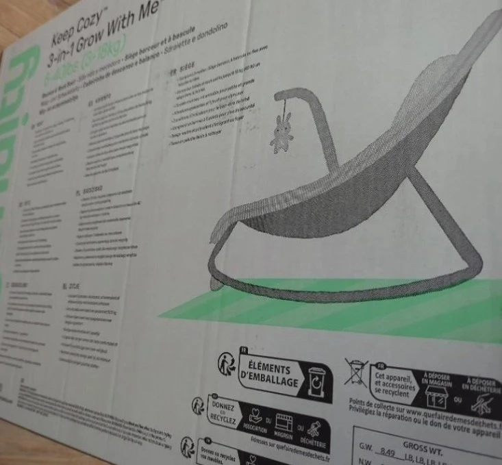 Ingenuity Keep Cozy 3-in-1 Grow With Me Seat - photo 4