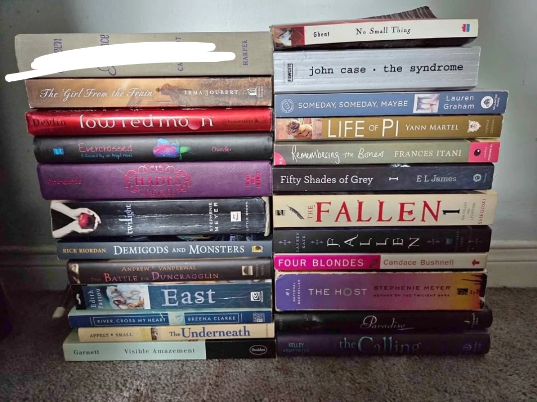Various Books - Novels of Varying Genres