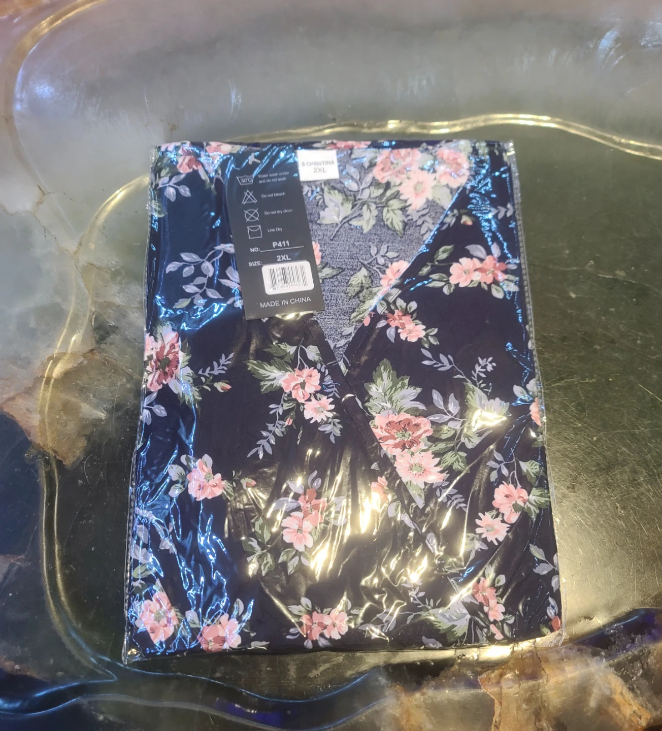 Set of 3 Floral short sleev maxi dresses 2XL - photo 2