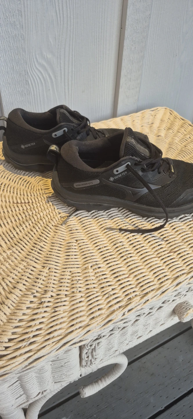 Mizuno Wave Rider GTX Black Running Shoes