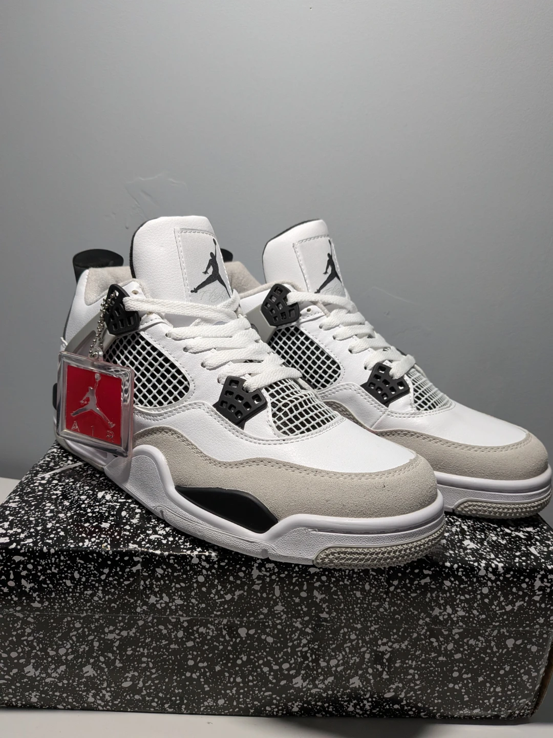 Air Jordan 4 Retro Military Black Size 9.5