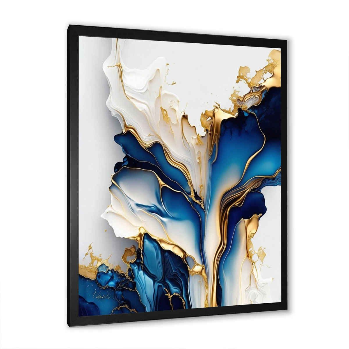 Abstract Canvas Black Frame - photo 3