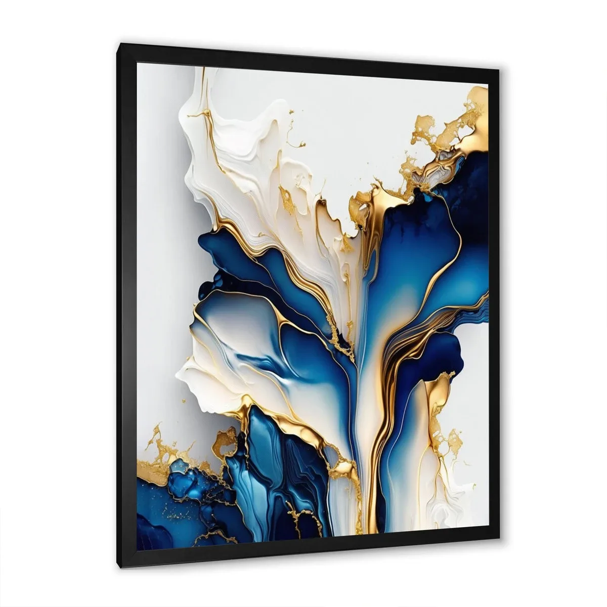 Abstract Canvas Black Frame - photo 3