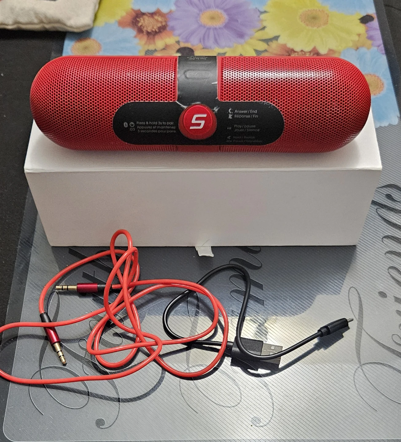 Red Pill Portable Speaker