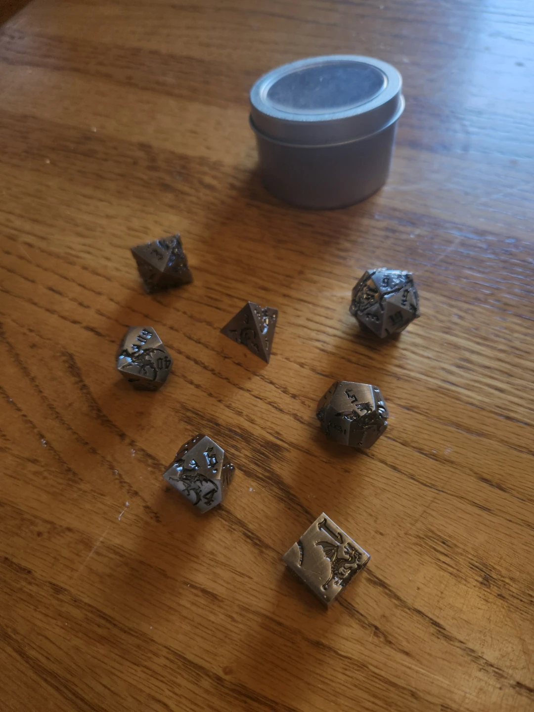 Metal Dragon Dice Set - photo 4