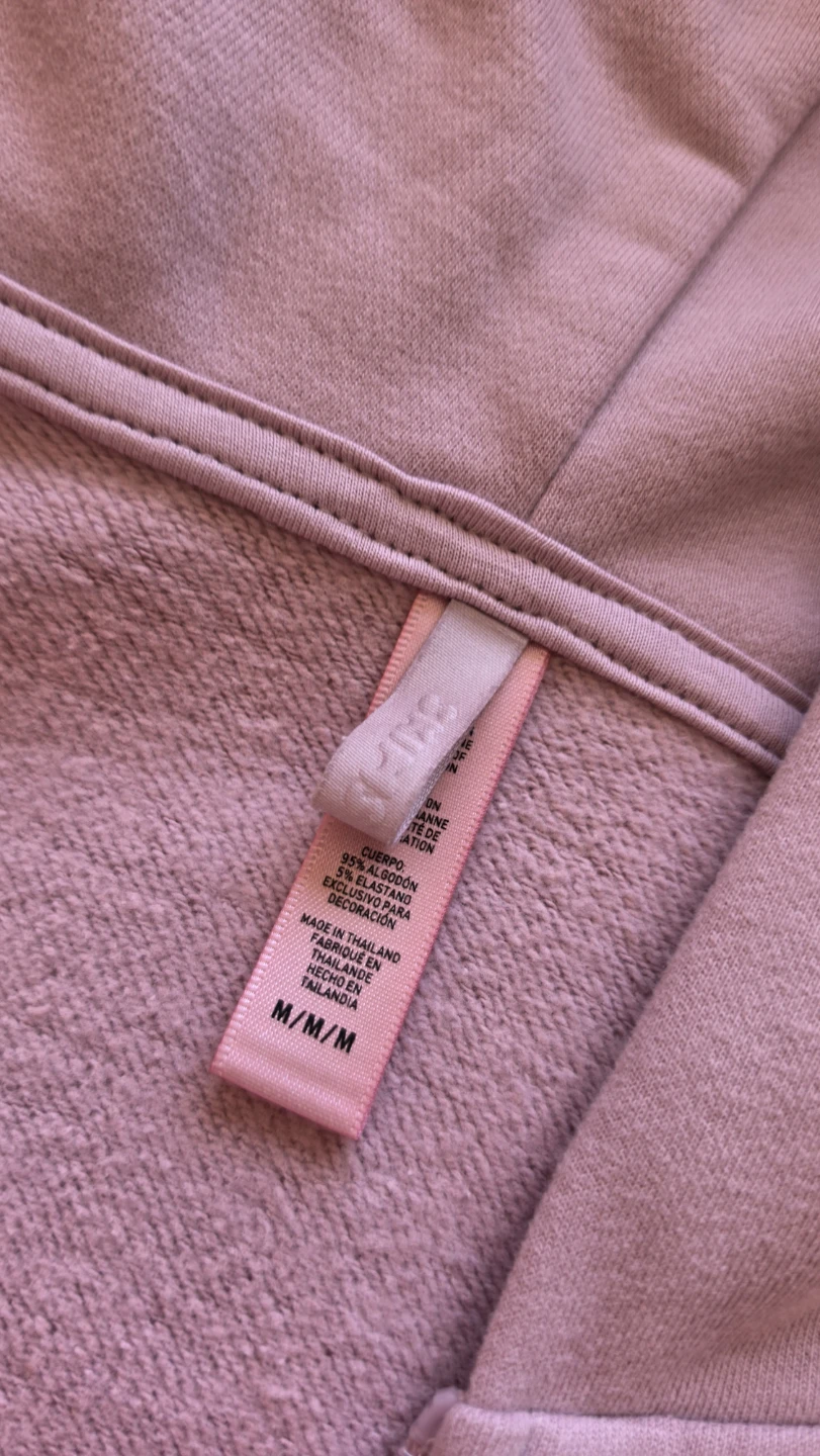 Set SKIMS Pink Set pants and zip up hoodie M size - photo 4