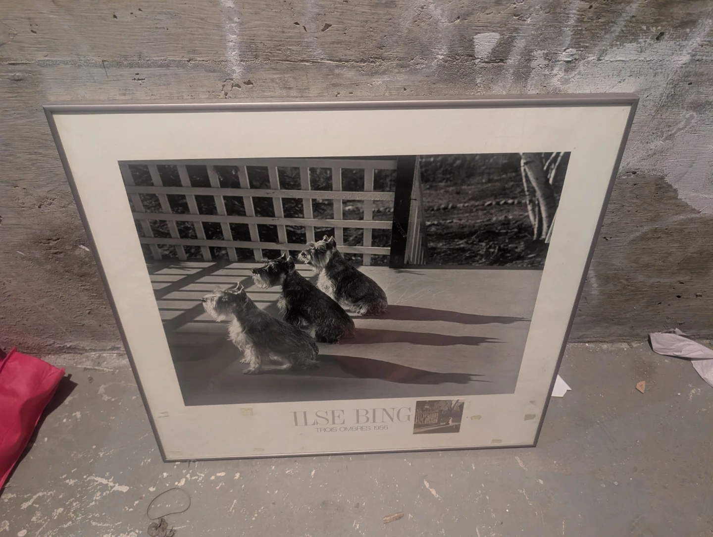 Ilse Bing Trois Ombres 1956 Framed Print - photo 2