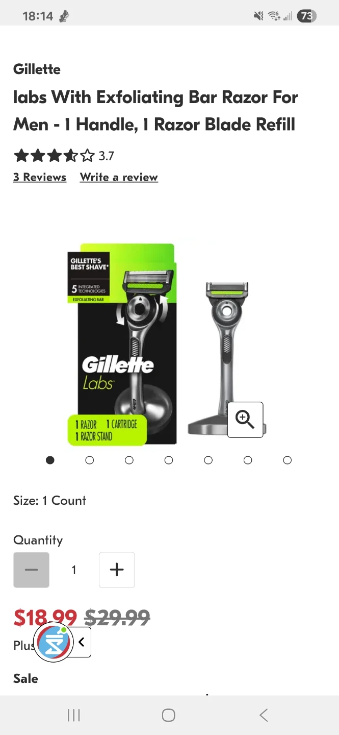 Gillette Labs, Fusion5 ProGlide, Skinguard Razor& Cartridge Sets - photo 2
