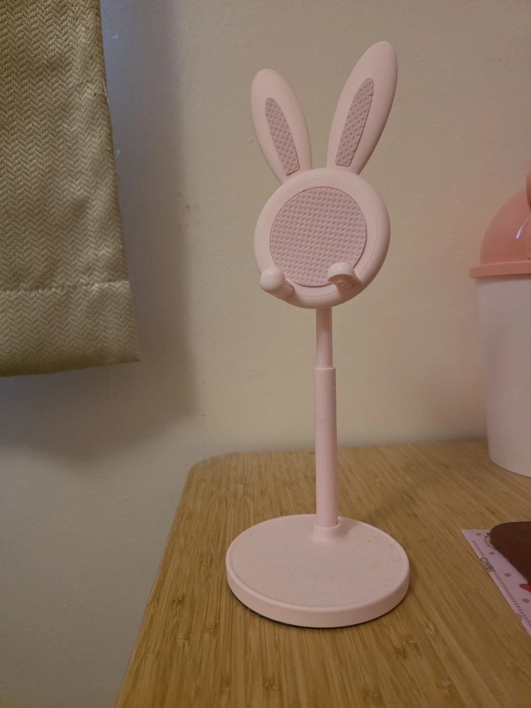Pink Bunny Phone Stand