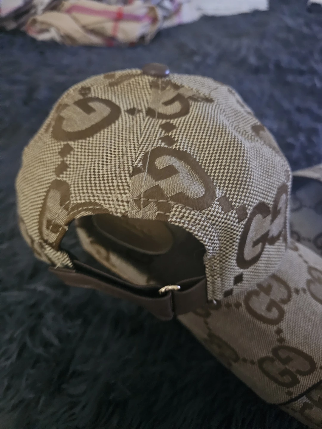 Gucci GG Canvas Slides and Baseball Cap Set - photo 4