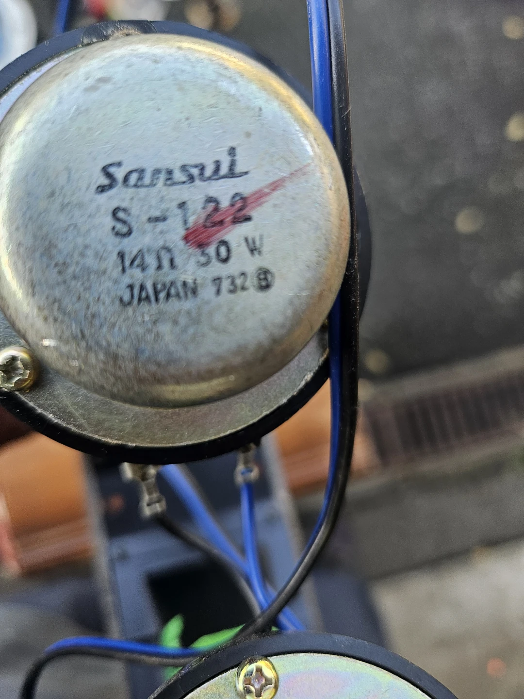 Pair of Sansui S-122 Horn Tweeters - photo 5
