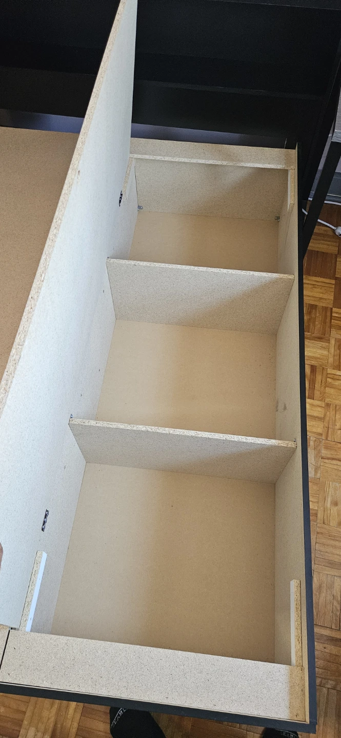 FREE Dark Brown Double Bed Frame with Mattress